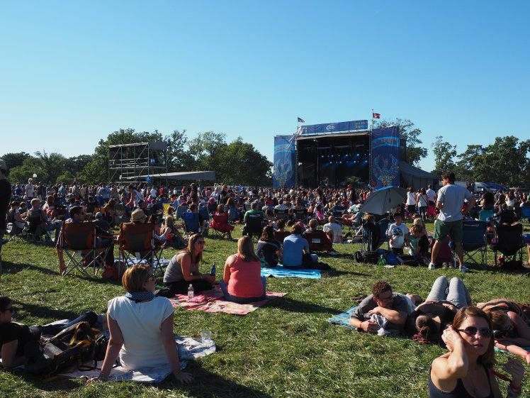 The Bud Light Stage at Lou Fest